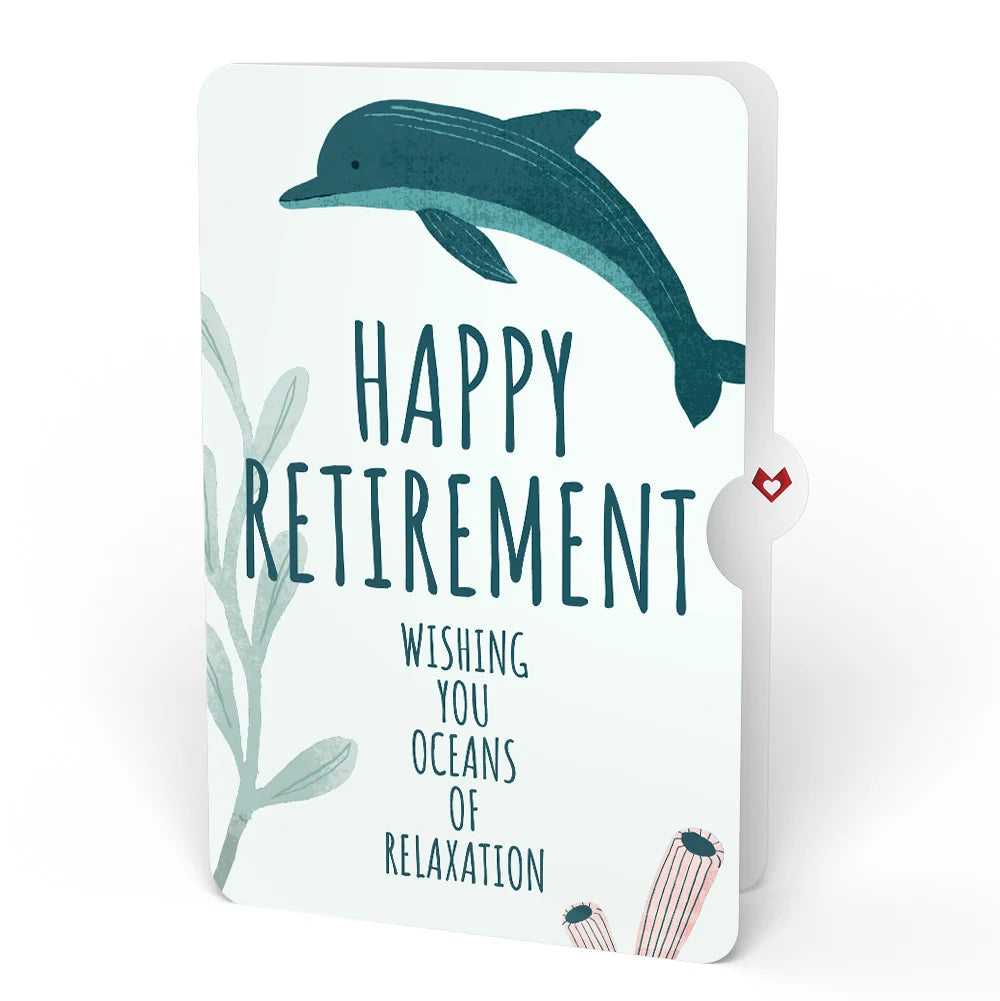 Lovepop Playful Dolphins Retirement Pop-Up Card and Sentiment Set