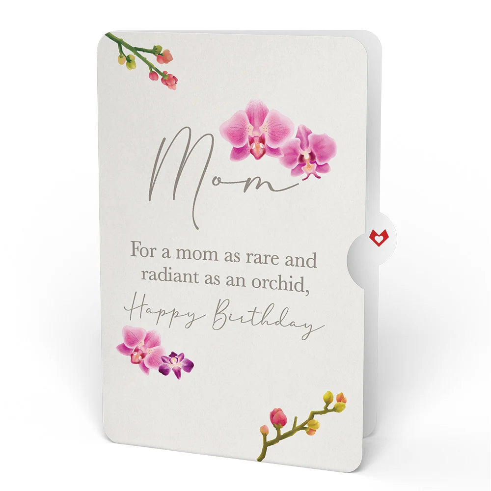 Lovepop Cherry Blossom Birthday Bouquet and Sentiment Set for Mom Vase