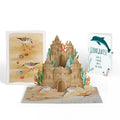 Lovepop Seaside Sandcastle Congratulations Pop-Up Card and Sentiment Set