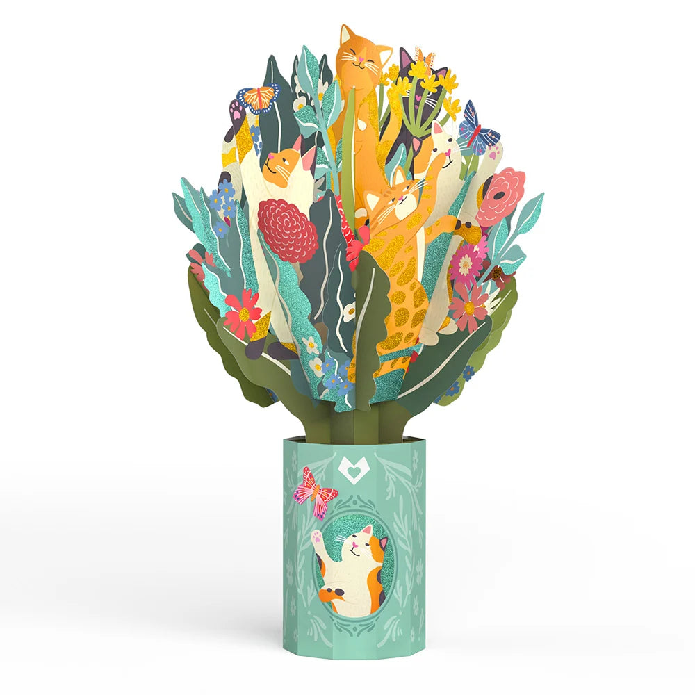 Lovepop Feline Fancy Glitter Bouquet