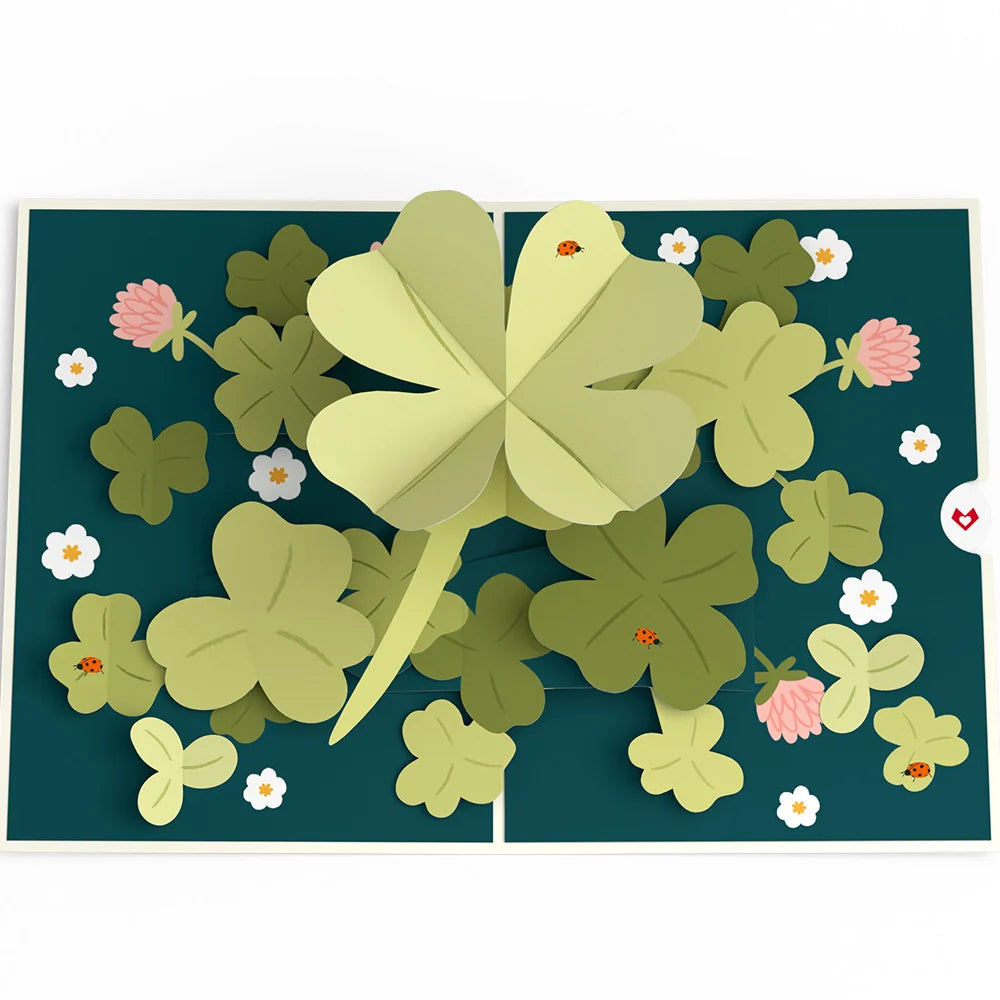 Lovepop Shamrock Fields Pop-Up Card