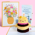 Lovepop Bee-u-tiful Mom’ Queen Bee Mother’s Day Plushpop Card and Sentiment Set for Daughter