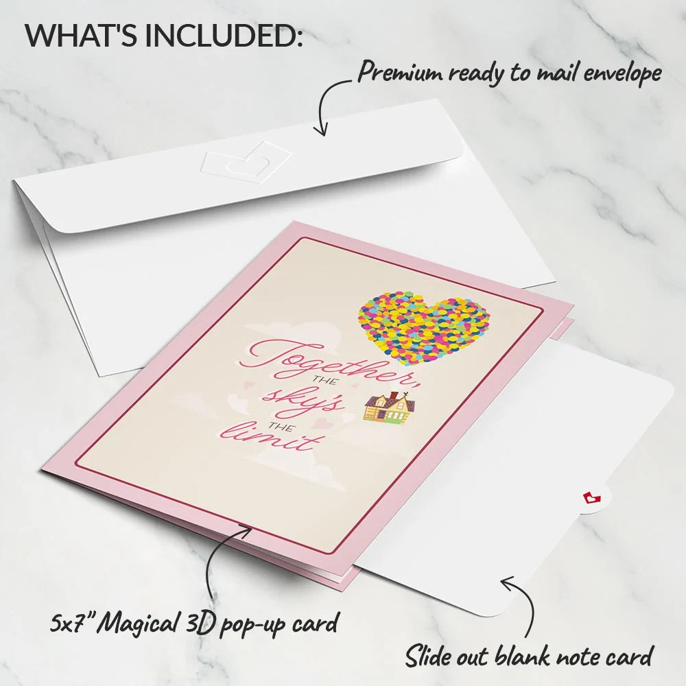 Lovepop Disney and Pixar Up Carl & Ellie Pop-Up Card