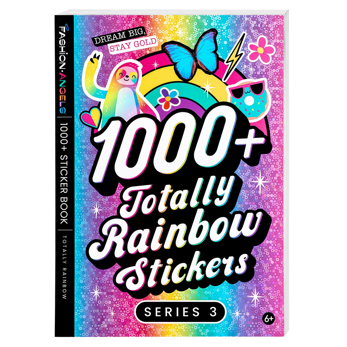 1000+ Totally Rainbow Super Colourful Stickers Cream