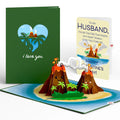Lovepop I Lava You Valentine Pop-Up Card and Sentiment Set for Husband