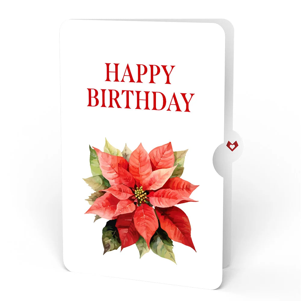 Lovepop Born to Bloom: December Birth Month Flowers Pop-Up Card and Sentiment Set