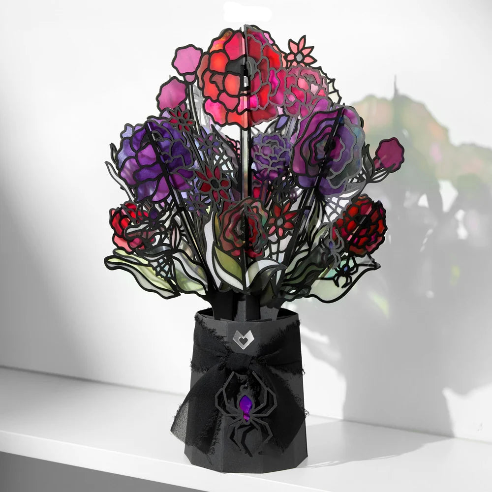 Lovepop Moonlit Amethyst Suncatcher Bouquet Vase