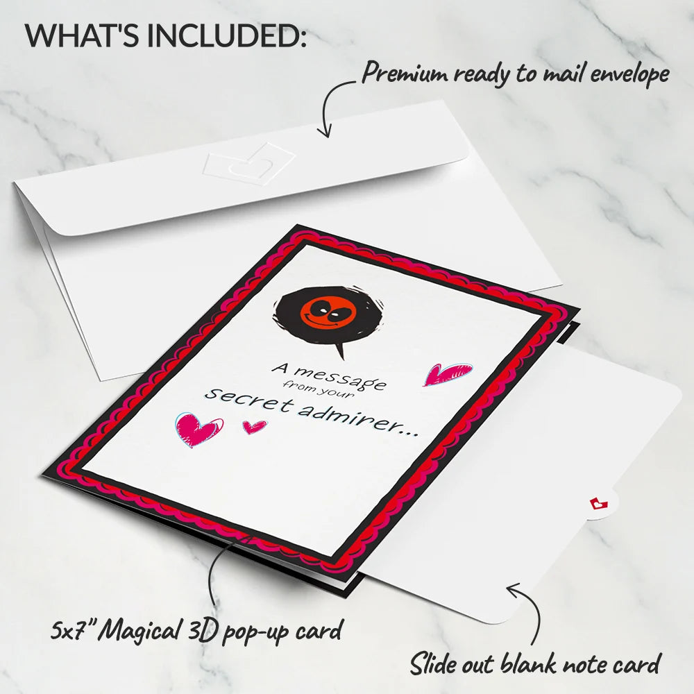 Lovepop Marvel’s Deadpool Secret Admirer Valentine’s Day Pop-Up Card