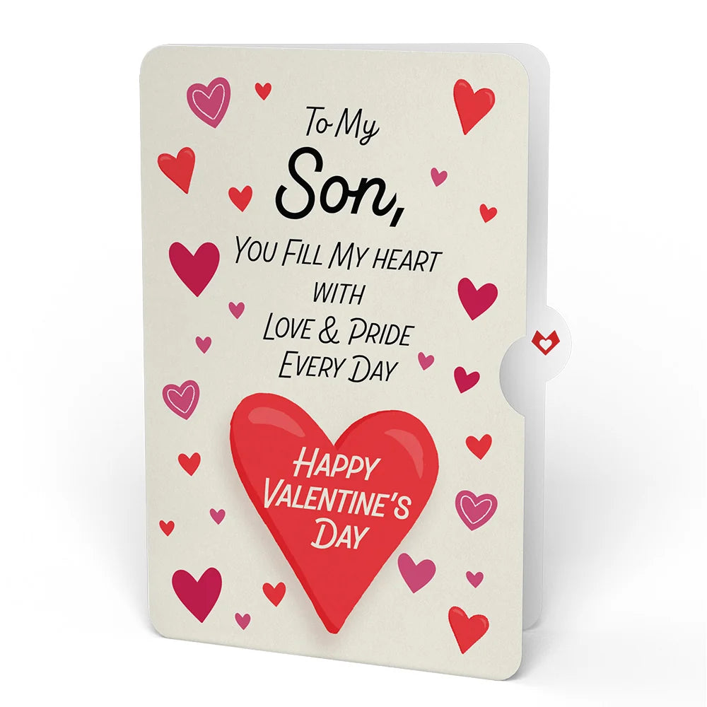 Lovepop Love You Furever Dog Kisses Valentine Pop-Up Card and Sentiment Set for Son