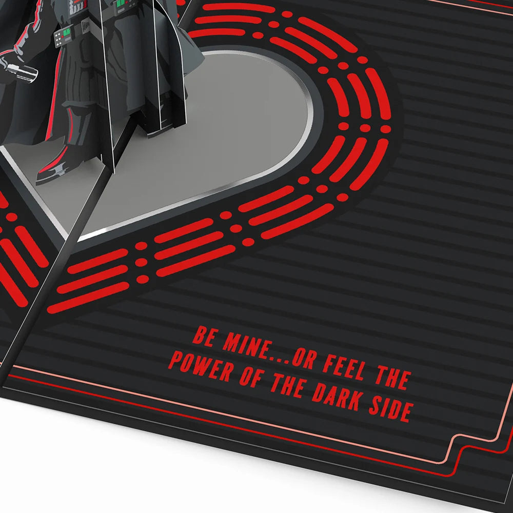 Lovepop Star Wars Darth Vader Be Mine Pop-Up Card