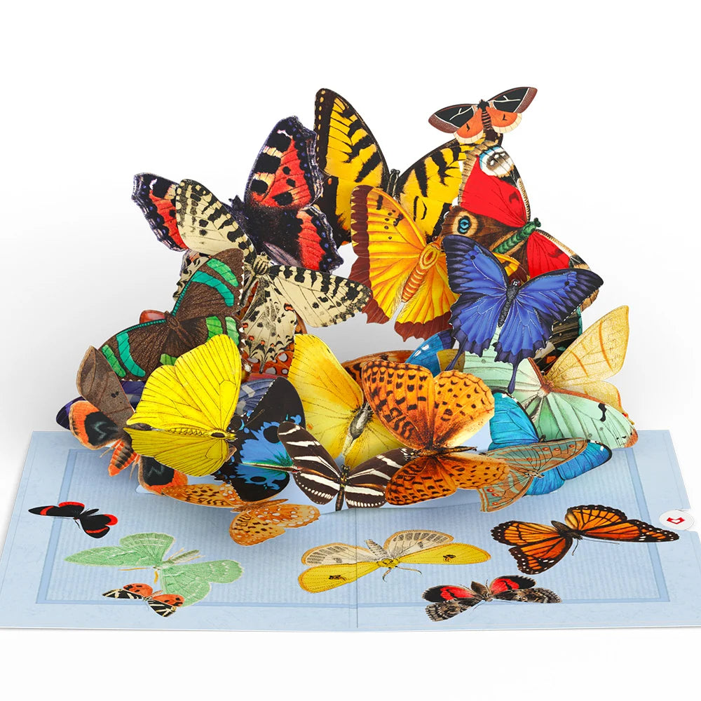 Lovepop Butterflies in Flight Pop-Up Card