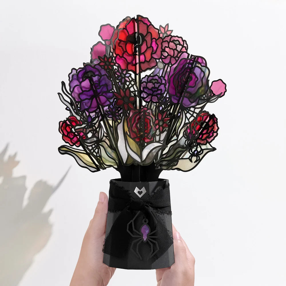 Lovepop Moonlit Amethyst Suncatcher Bouquet Vase
