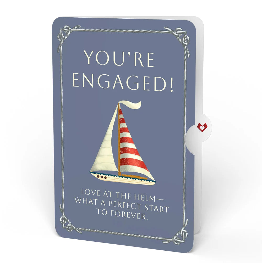 Lovepop ‘Ahoy There’ Engagement Plushpop Card and Sentiment Set