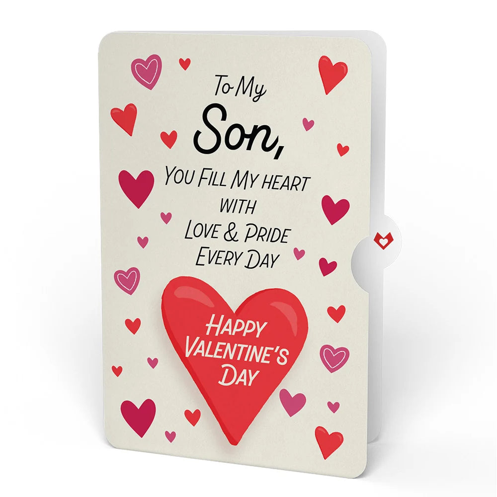 Lovepop Searching for a Valentine Like You Bigfoot Valentine Pop-Up Card and Sentiment Set for Son