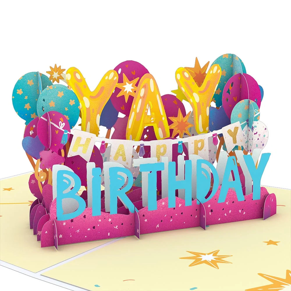 Lovepop 18th Birthday Celebration Pop-Up Card and Sentiment Set