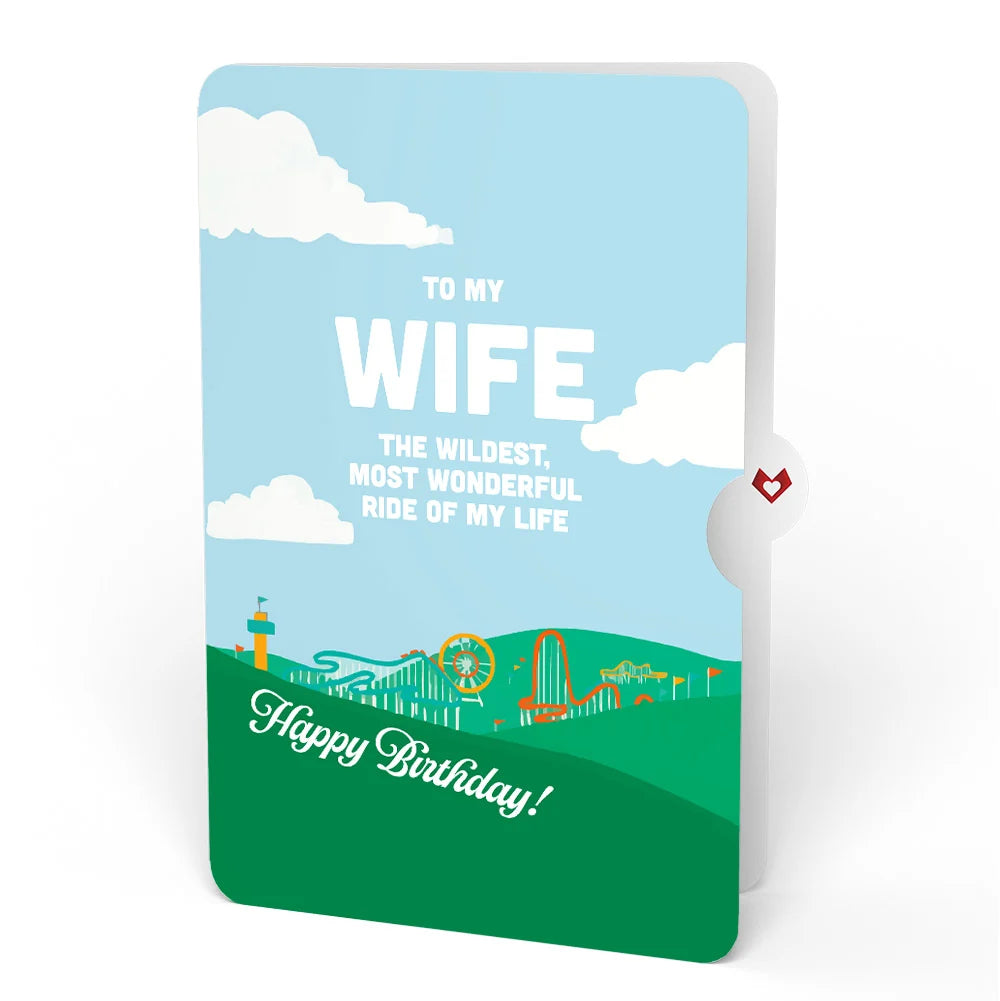 Lovepop Over the Hill Birthday Pop-Up Card and Sentiment Set for Wife