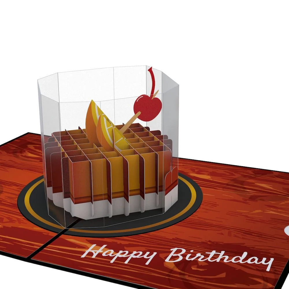 Lovepop Old Fashioned Birthday Pop-Up Card and Sentiment Set
