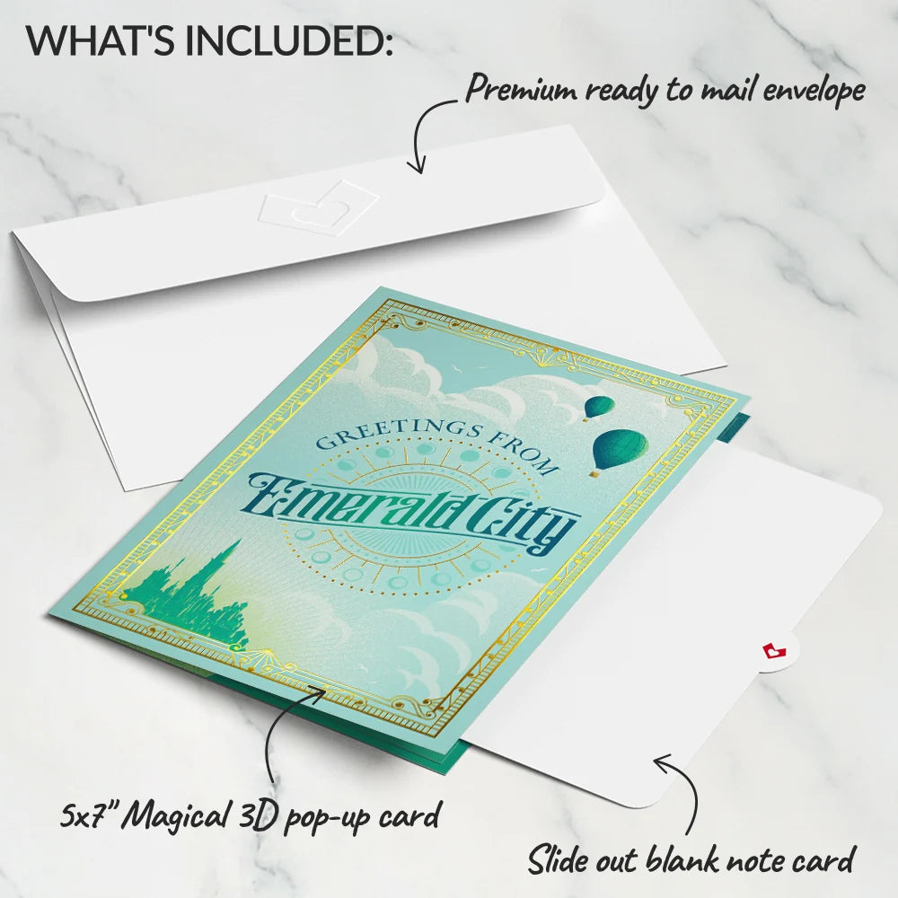 Lovepop Wicked Greetings from Emerald City Pop-Up Card