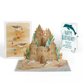 Lovepop Seaside Sandcastle Birthday Pop-Up Card and Sentiment Set