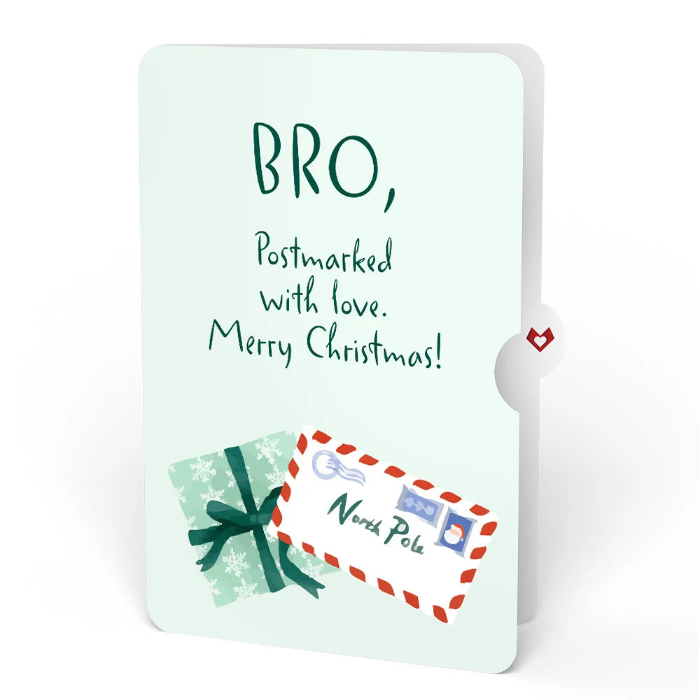 Lovepop Season’s Greetings Penguin Surprise Pop-Up Card and Sentiment Set for Brother