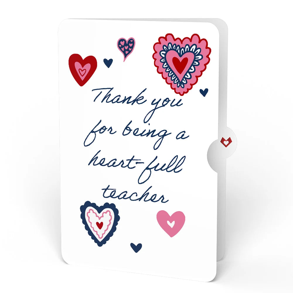 Lovepop Love You So Much Dog Thank You Loooooong Card (Expands to 2 feet) and Sentiment Set for Teacher
