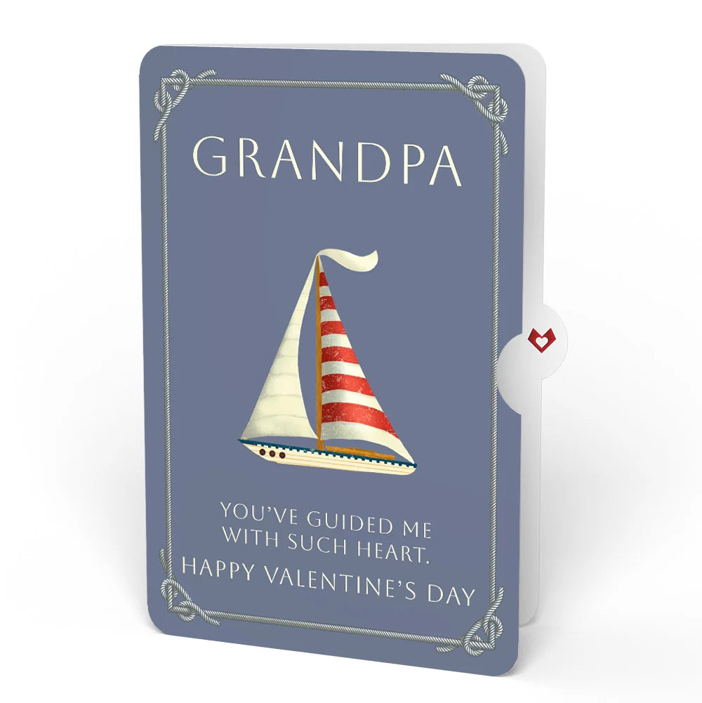 Lovepop ‘Ahoy There’ Valentine Plushpop Card and Sentiment Set for Grandpa