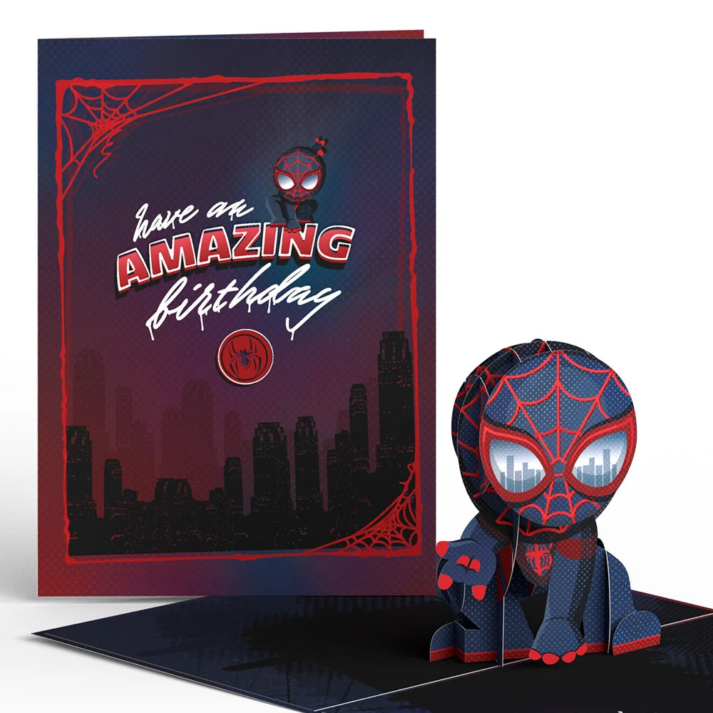 Lovepop Marvel’s Spider-Man Miles Morales Birthday Pop-Up Card