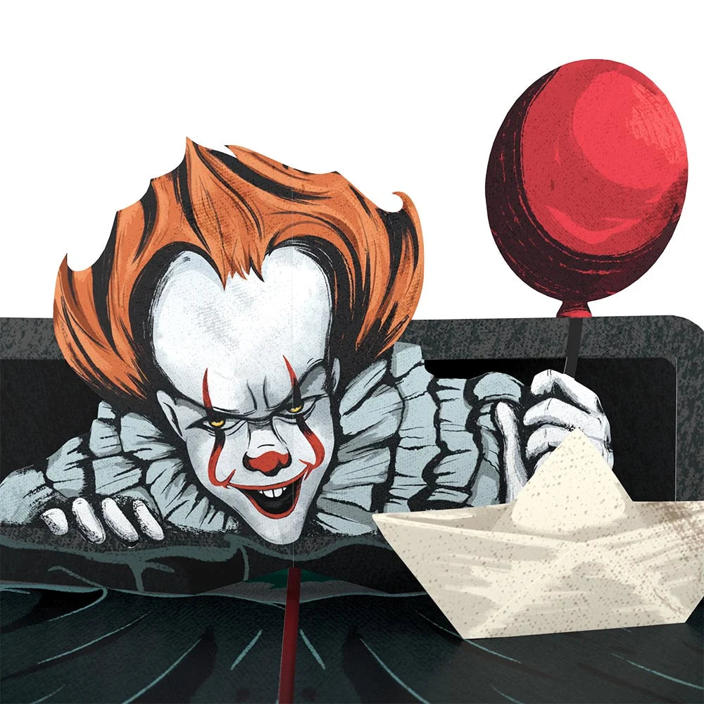 Lovepop IT Pennywise Birthday Pop-Up Card