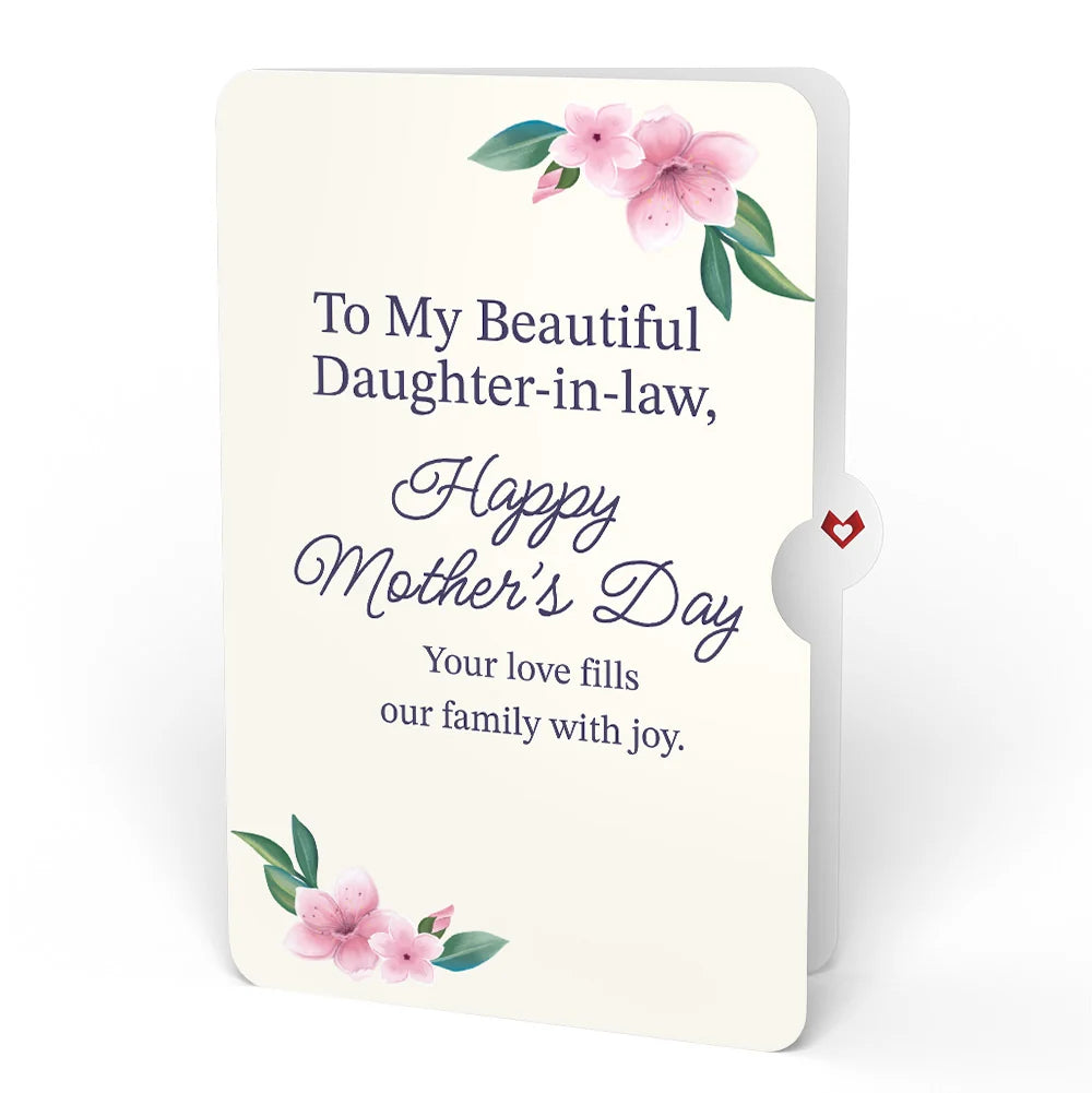 Lovepop Watercolor Jacaranda Tree Mother’s Day Pop-Up Card and Sentiment Set for Daughter-in-law
