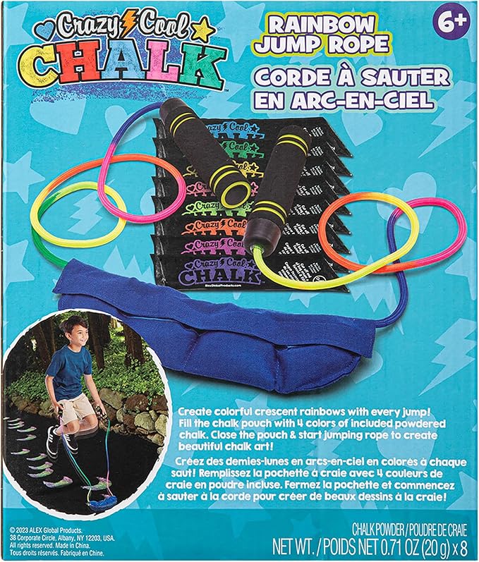 Alex – Crazy Cool Chalk – Rainbow Jump Rope