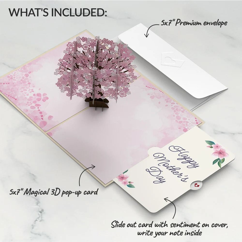 Lovepop Cherry Blossom Mother’s Day Pop-Up Card and Sentiment Set