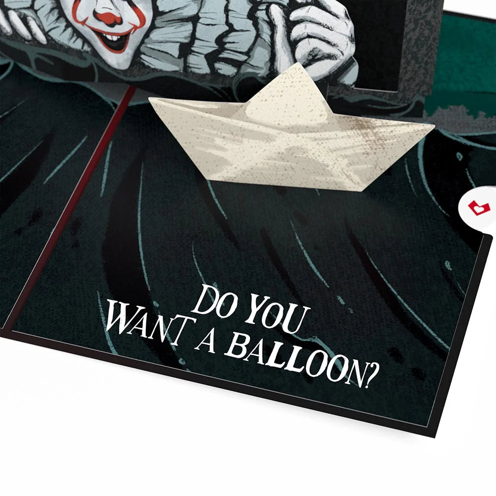 Lovepop IT Pennywise Birthday Pop-Up Card