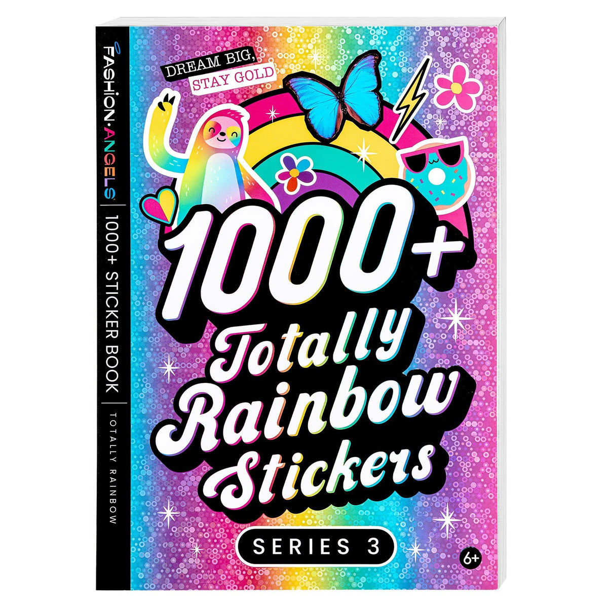 1000+ Totally Rainbow Super Colourful Stickers Cream