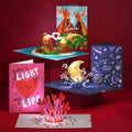 Lovepop Whimsical Love Light-Up Pop-Up Card 3-Pack