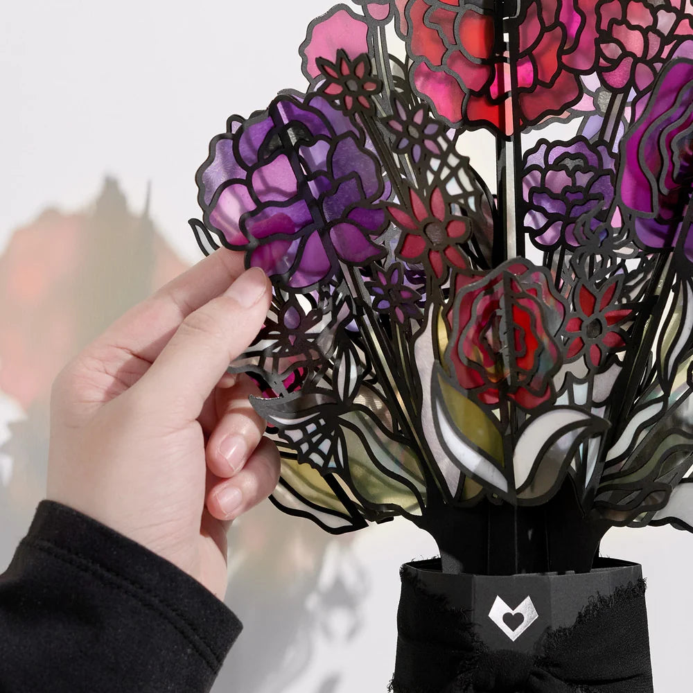 Lovepop Moonlit Amethyst Suncatcher Bouquet Vase