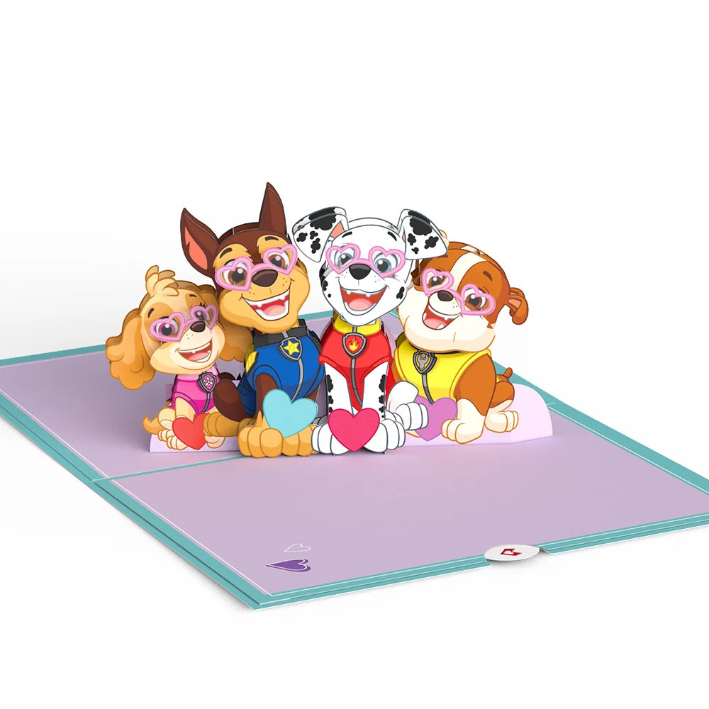 Lovepop PAW Patrol You’re Pretty PAWsome Pop-Up Card Glass