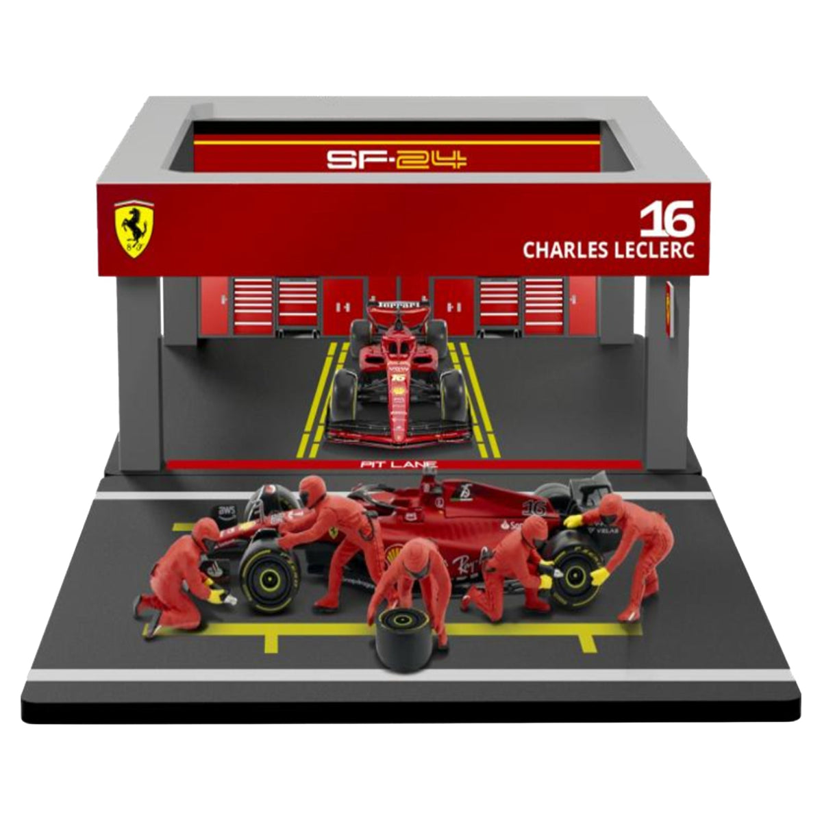 1:43 Ferrari Formula Pit Pass – SF-24 Scale