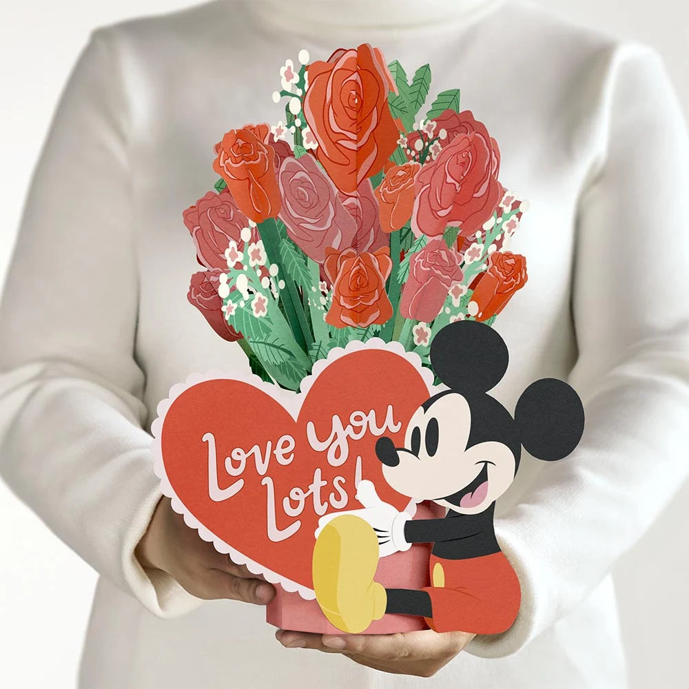 Lovepop Disney’s Mickey Mouse Love You Lots Flower Buds Bouquet