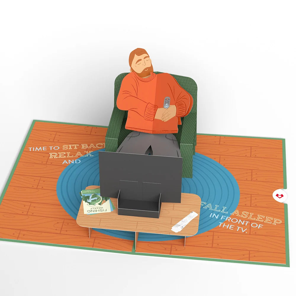 Lovepop Sit Back & Relax Father’s Day Pop-Up Card