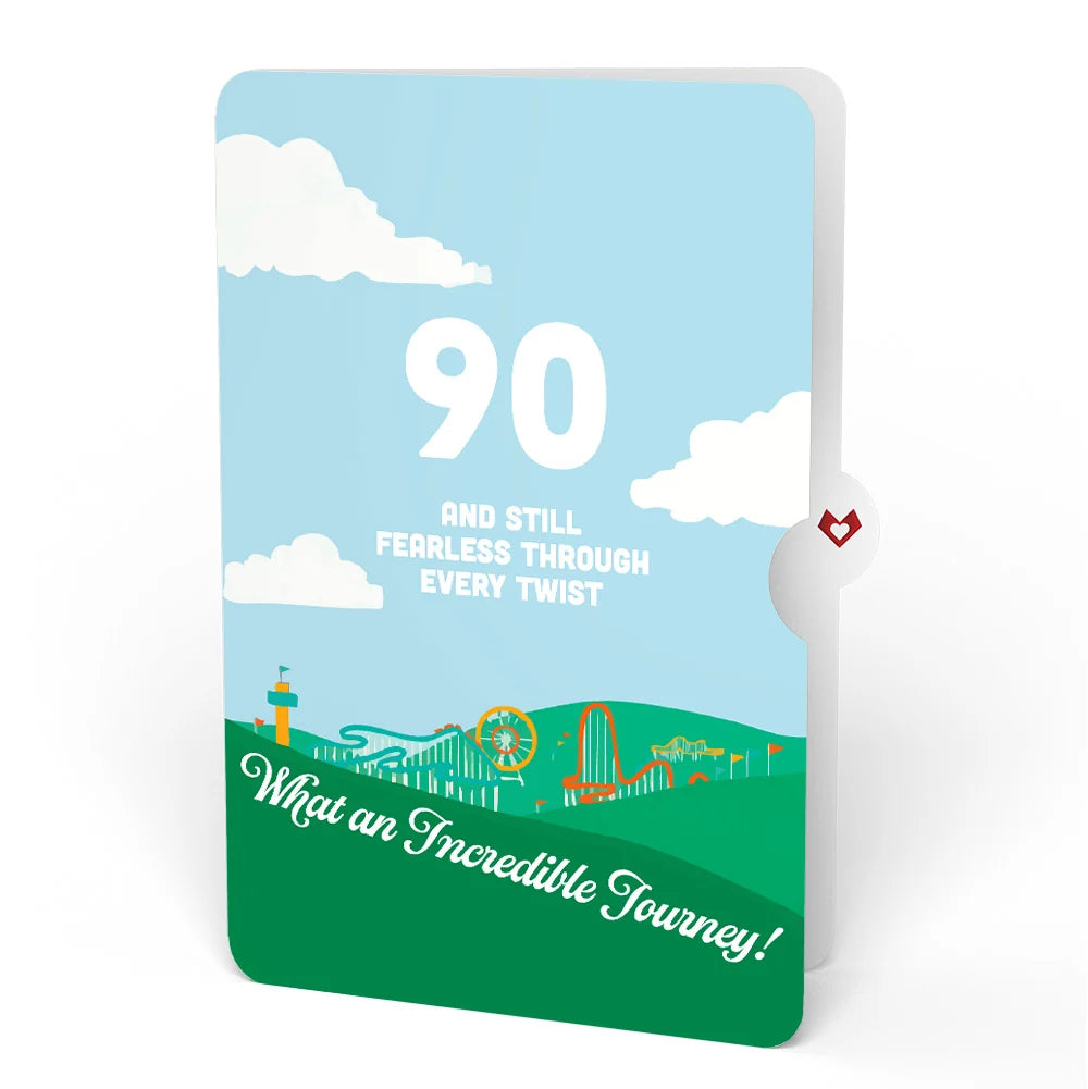 Lovepop Over the Hill 90th Birthday Pop-Up Card and Sentiment Set