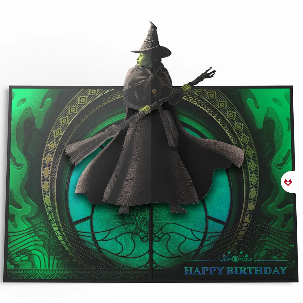 Lovepop Wicked Defy Gravity Birthday Pop-Up Card