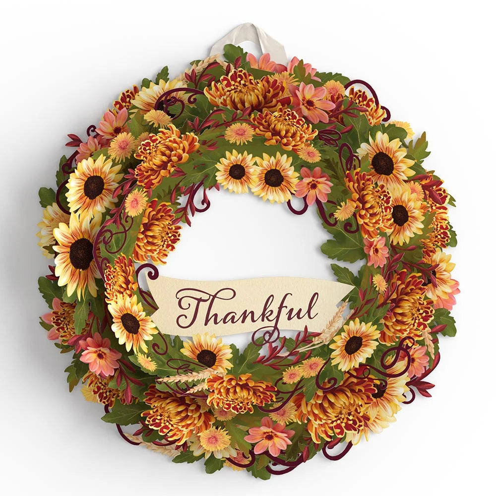 Lovepop Thankful Wreath