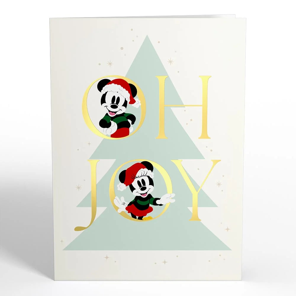 Lovepop Disney’s Mickey Mouse Oh Joy Christmas Pop-Up Card
