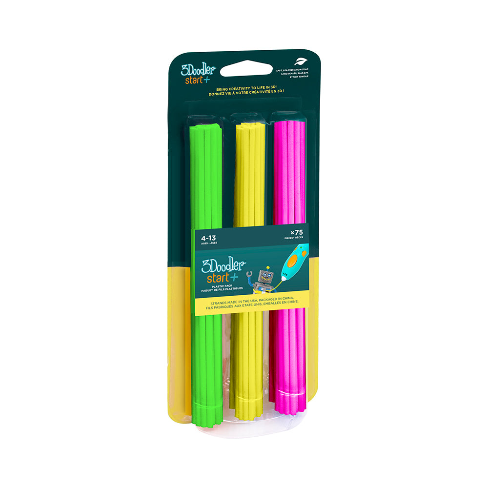 3Doodler Start+ Eco-Plastic Collection – Neon Glow