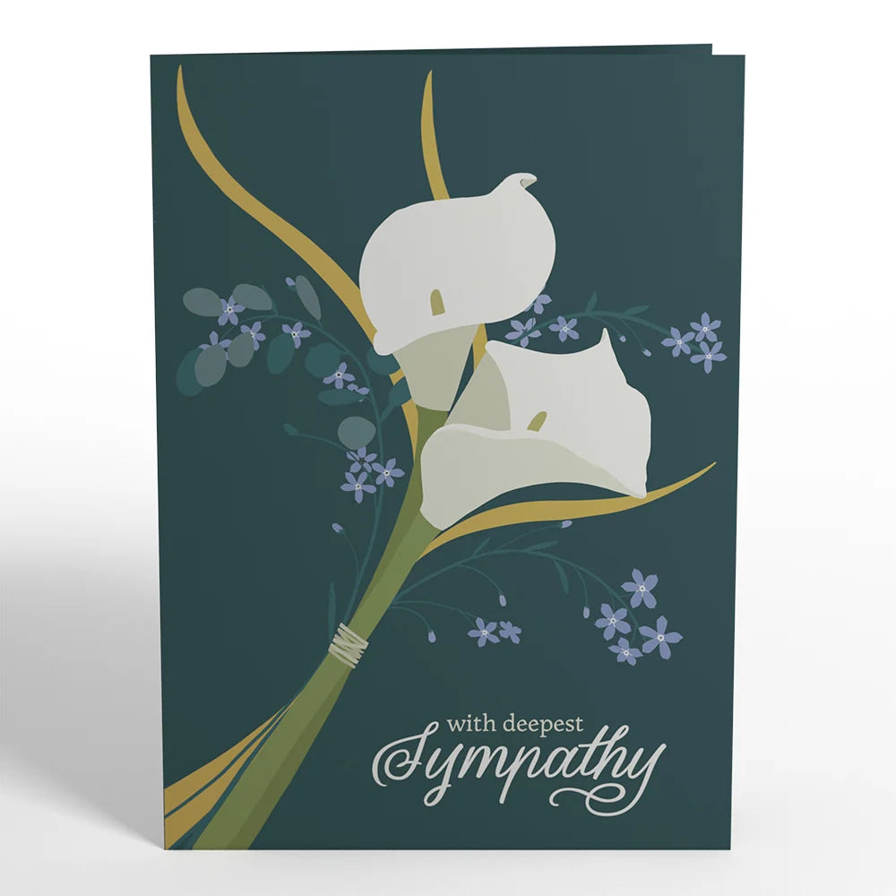Lovepop Deepest Sympathy Pop-Up Card & Bouquet Bundle