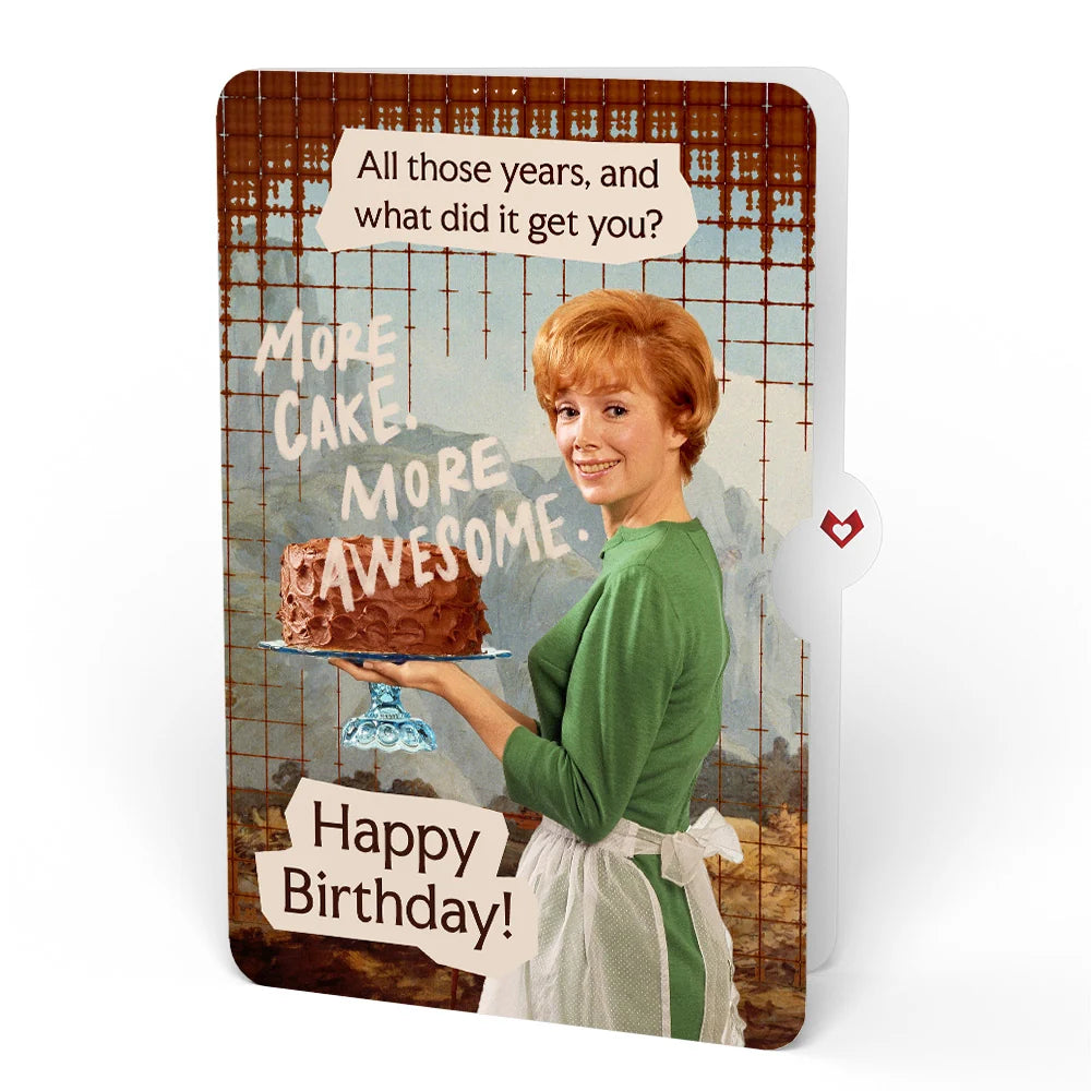 Lovepop Cheerful Tulips Birthday Bouquet and More Cake More Awesome Sentiment Set Vase