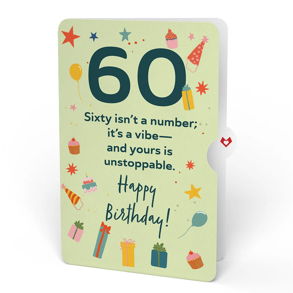 Lovepop Pinata 60th Birthday Pop-Up Card and Sentiment Set