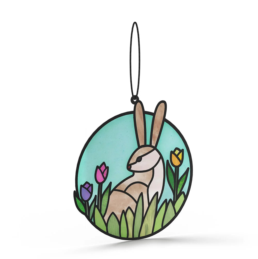 Lovepop Springtime Bunny Easter Suncatcher Card and Sentiment Set for Daughter Glass