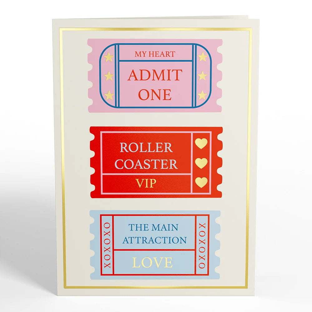 Lovepop Love Rollercoaster Pop-Up Card