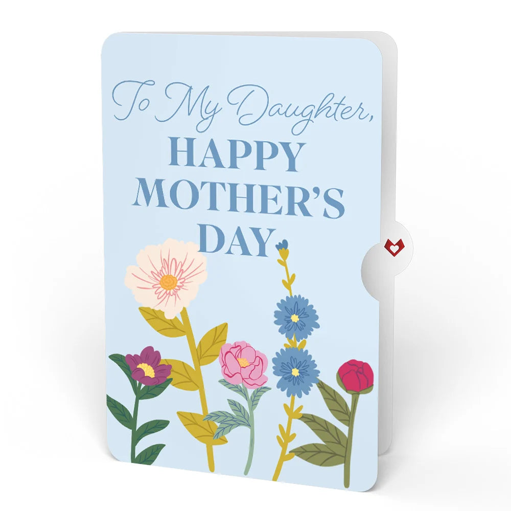 Lovepop Orchid Mother’s Day Bouquet and Sentiment Set for Daughter Vase